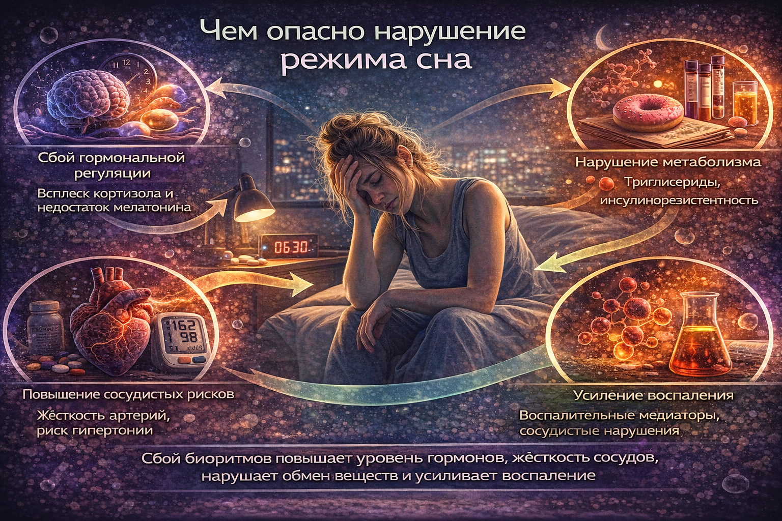 Чем опасно нарушение режима сна