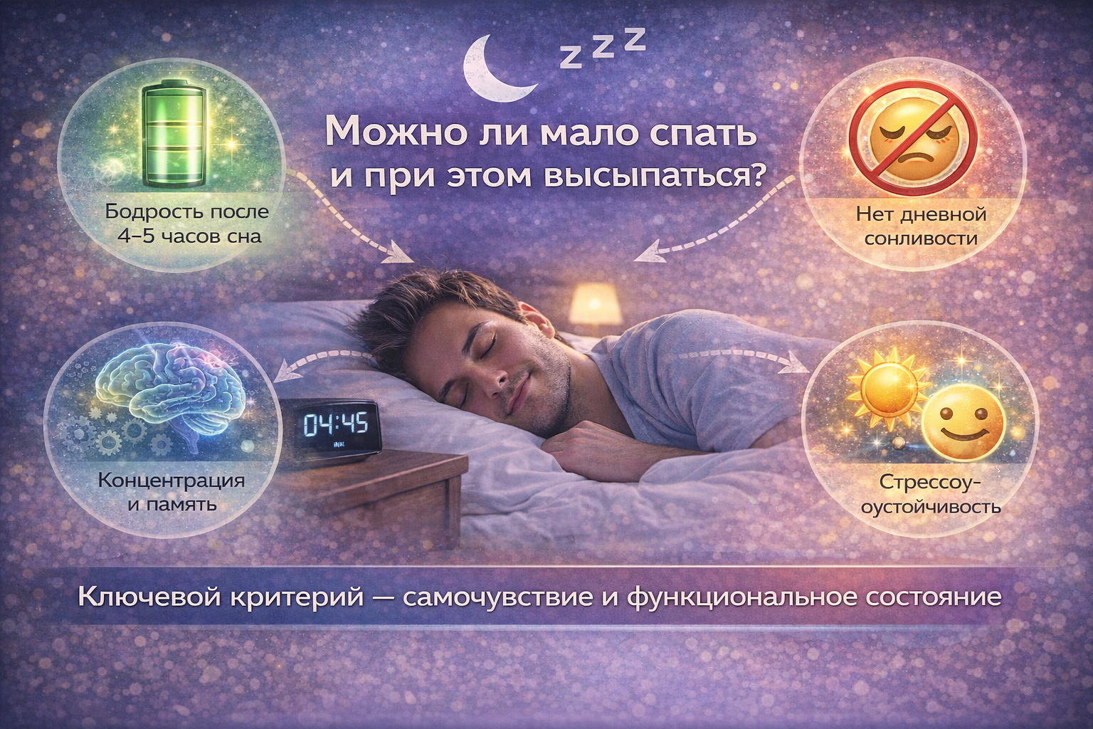 Можно ли мало спать и при этом высыпаться