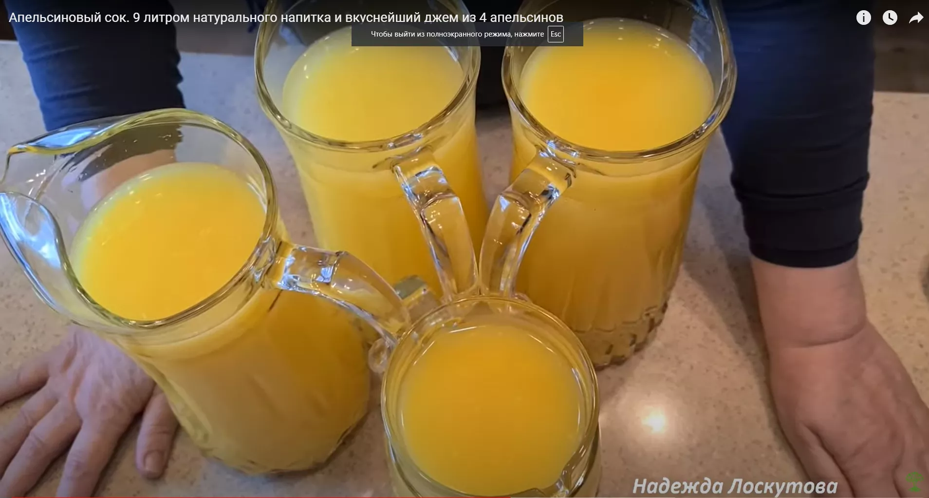 Апельсиновый сок. 9 литром натурального напитка и вкуснейший джем из 4 апельсинов