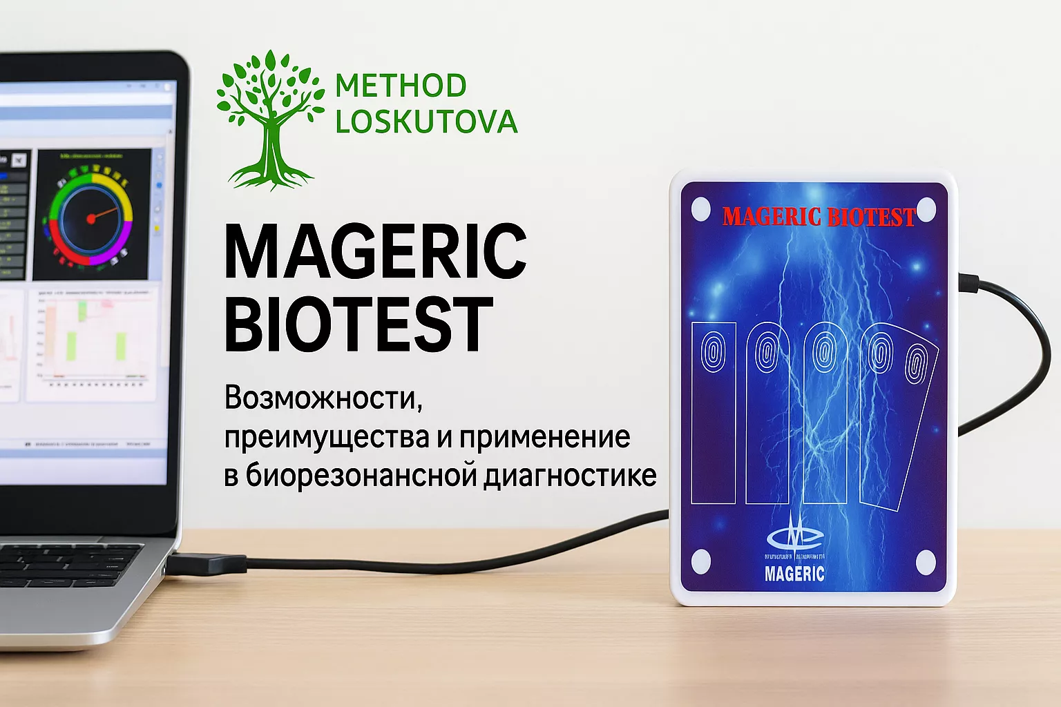 MAGERIC BIOTEST: современный инструмент глубокой биорезонансной диагностики и анализа состояния организма