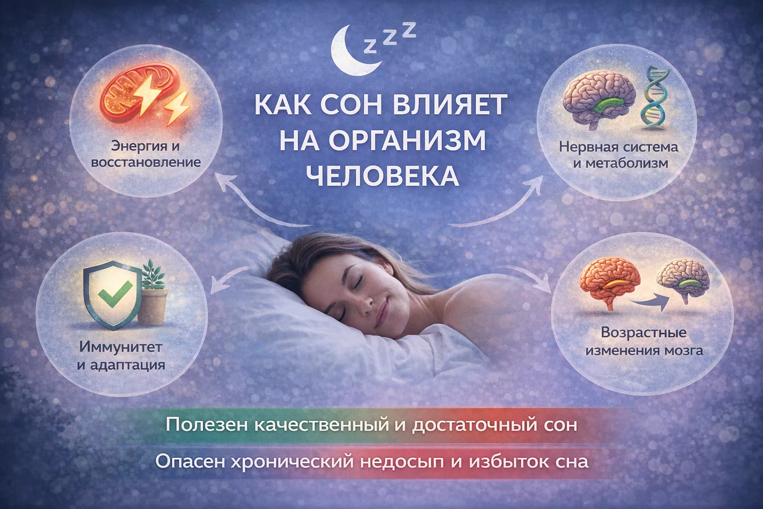 Как сон влияет на организм человека